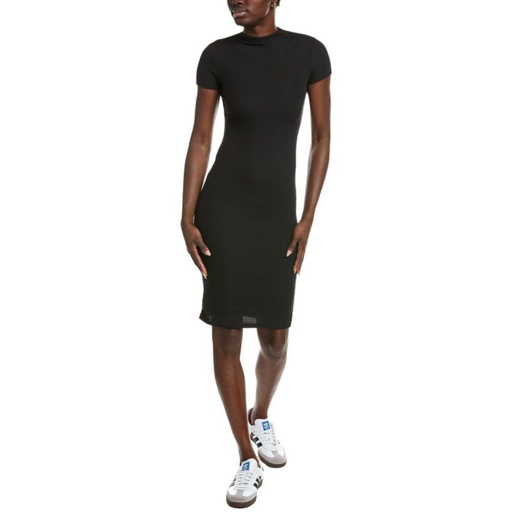Marion Womens  Bodycon Cap Sleeve Mini Dress, Black